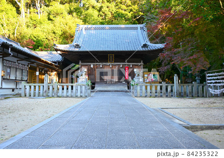 松平郷 松平東照宮 拝殿 愛知県豊田市 松平郷 松平東照宮 拝殿 愛知県豊田市 84235322