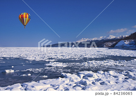 オホーツク海の流氷・冬の風物詩 オホーツク海の流氷・冬の風物詩 84236065