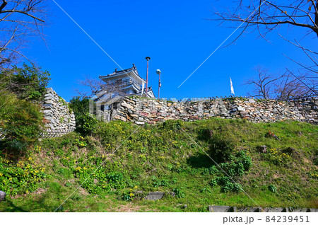 浜松城 天守と石垣 浜松市 浜松城 天守と石垣 浜松市 84239451