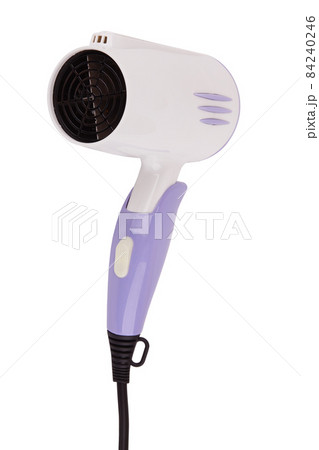 Hair dryer isolated Hair dryer isolated 84240246