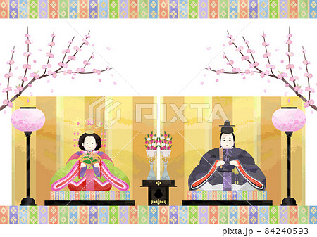 桃の節句-親王飾り/京風 84240593