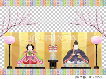 桃の節句-親王飾り/京風 84240593