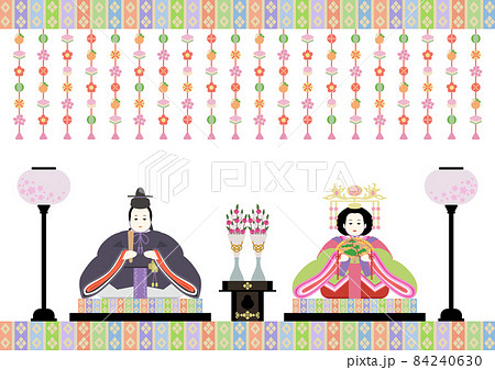 桃の節句-雛人形 桃の節句-雛人形 84240630