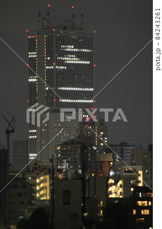 深夜の田端台より望む東池袋サンシャインシティ 深夜の田端台より望む東池袋サンシャインシティ 84243261