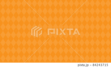 Orange diamond check background base - Stock Illustration [84243715] - PIXTA