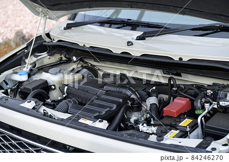 軽自動車のエンジンルーム(新車) 軽自動車のエンジンルーム(新車) 84246270