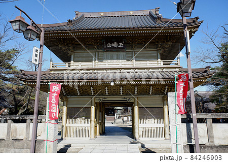 埼玉県　總願寺山門 84246903