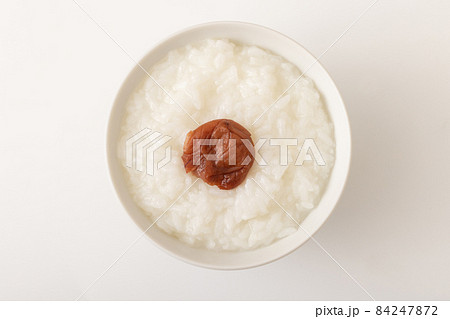 梅粥　梅のお粥 84247872
