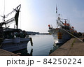 江差の漁港と漁船 84250224