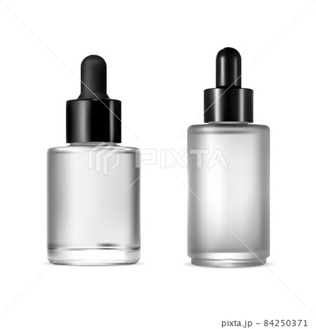 Set of dropper bottles for cosmetic serum mockup Set of dropper bottles for cosmetic serum mockup 84250371