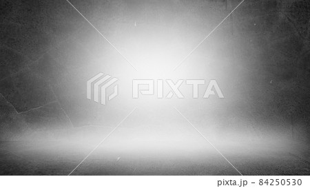 Old black background. Grunge texture. Dark wallpaper. Blackboard Chalkboard Concrete 84250530