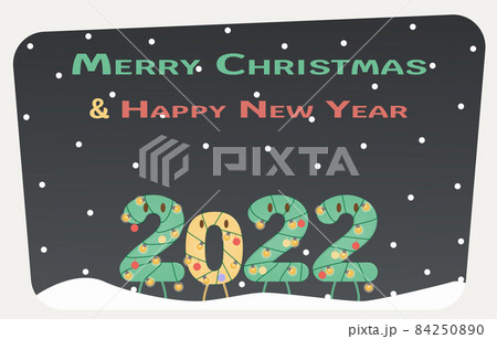 Merry Christmas and Happy New Year 2022 Merry Christmas and Happy New Year 2022 84250890