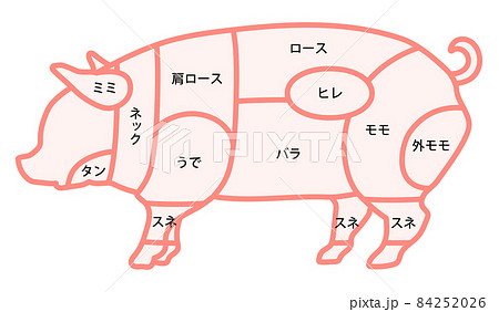 豚肉の部位 84252026