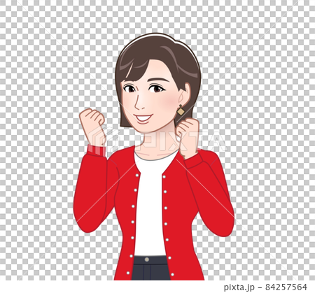 羊毛衫的女人 84257564