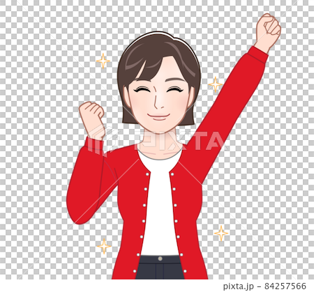 羊毛衫的女人 84257566