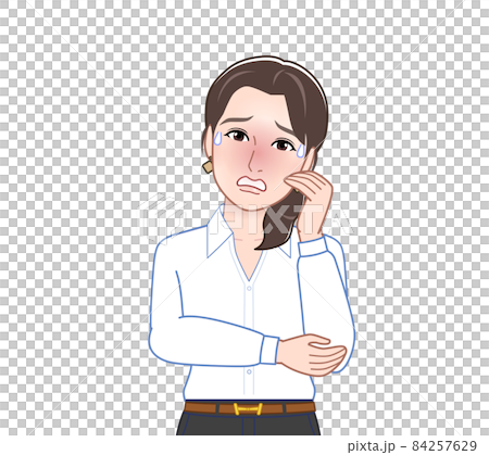 穿著性感襯衫的女人 84257629