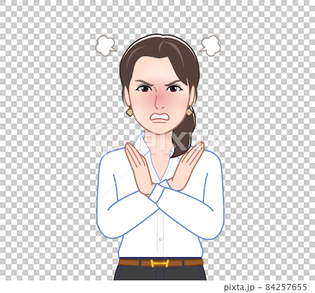 Woman in a sexy shirt Woman in a sexy shirt 84257655