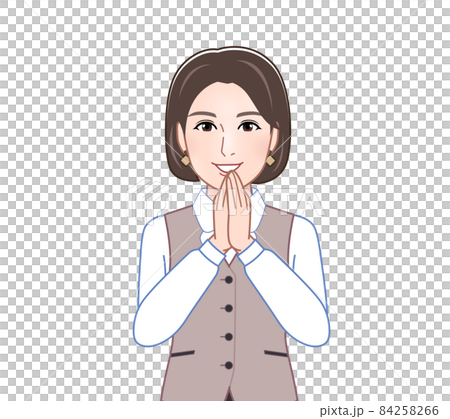 Woman at reception 84258266