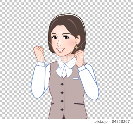 Woman at reception 84258267