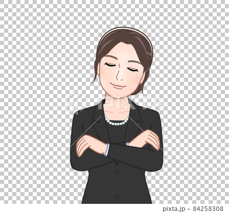 參加葬禮的女性 84258308