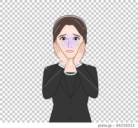 參加葬禮的女性 參加葬禮的女性 84258315