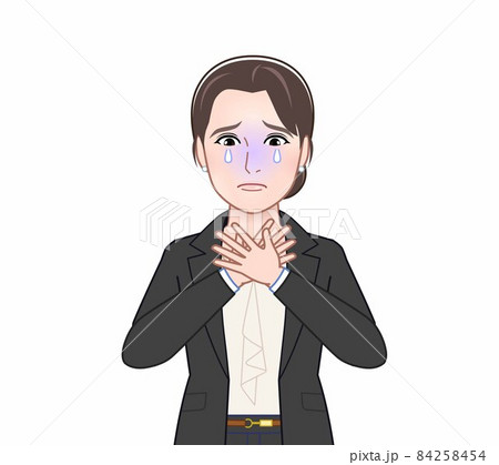 カジュアルスーツの女性 カジュアルスーツの女性 84258454