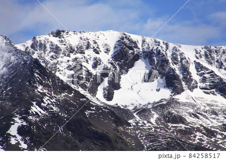 パタゴニアの雪山　アルゼンチン 84258517