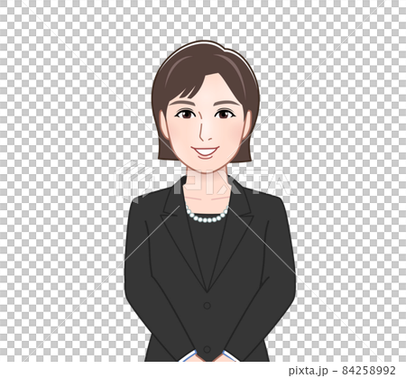 フォーマルスーツを着た女性 フォーマルスーツを着た女性 84258992