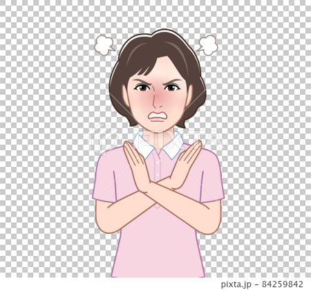 ポロシャツを着た女性 84259842