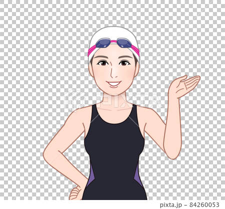 A swimmer woman A swimmer woman 84260053