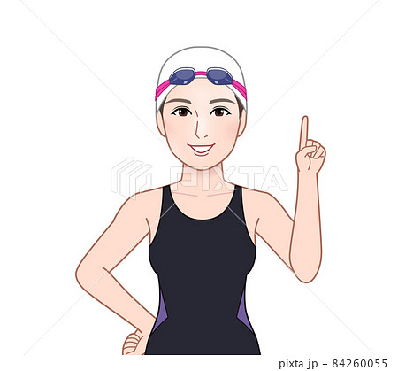 水泳選手の女性 84260055
