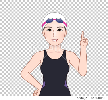 水泳選手の女性 84260055