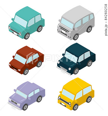 車両イラスト 6点セット