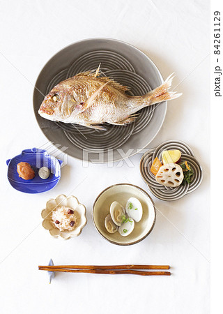 お食い初め(青) お食い初め(青) 84261129