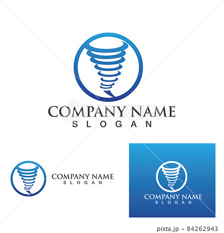 Tornado symbol vector illustration Tornado symbol vector illustration 84262943