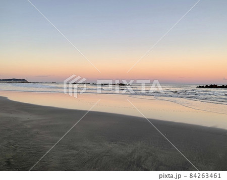 大原海岸 夕景 84263461