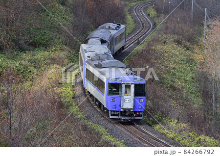 石北本線　金華（信）－生田原　JR北海道　キハ183系（苗穂）　回送 84266792