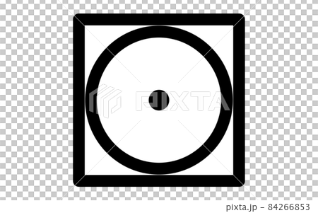 洗濯表示アイコン　タンブル乾燥低温　60℃まで 84266853