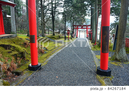 岩手県　志和稲荷神社　参道 84267184