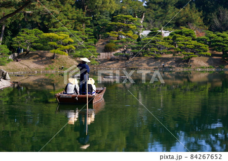 《香川県》栗林公園・遊覧船 84267652