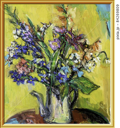 野の花の絵 野の花の絵 84269809