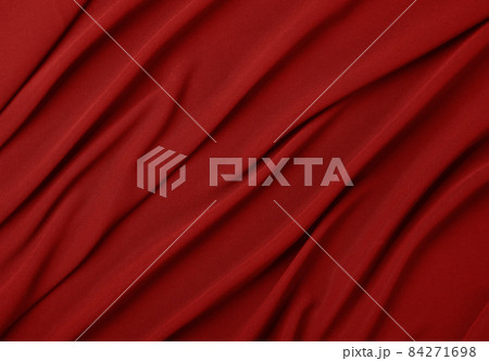 Background of red textile folded pleats Background of red textile folded pleats 84271698