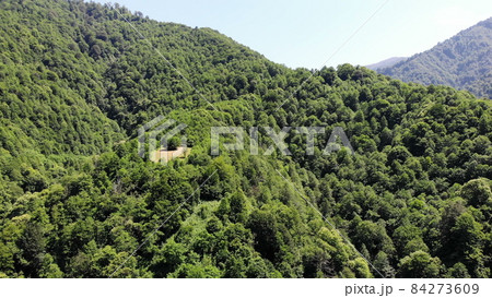 top view aerial drone fligh over green mountains landscape inspirational video top view aerial drone fligh over green mountains landscape inspirational video 84273609