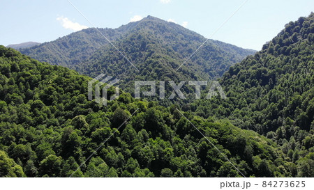 top view aerial drone fligh over green mountains landscape inspirational video top view aerial drone fligh over green mountains landscape inspirational video 84273625
