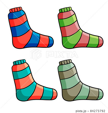 Baby socks - Stock Illustration [95690339] - PIXTA