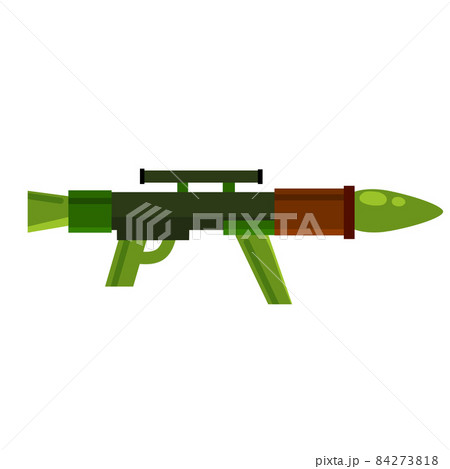 Bazooka Rocket Launcher Large Cannon With のイラスト素材