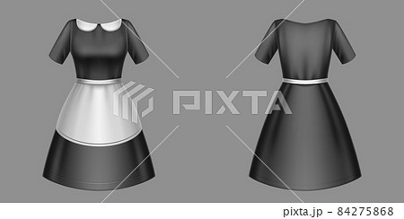 Maid uniform black housemaid dress, garment design Maid uniform black housemaid dress, garment design 84275868