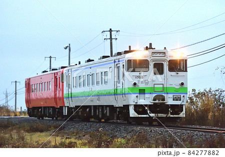 根室本線　幕別－利別　JR北海道　キハ40-1755（釧路） 84277882