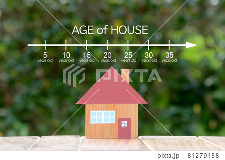 家・住宅・マイホームの築年数イメージ 84279438