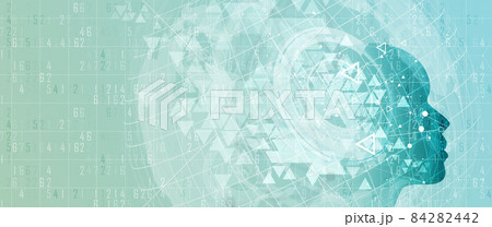 Conceptual technology illustration of artificial intelligence Conceptual technology illustration of artificial intelligence 84282442